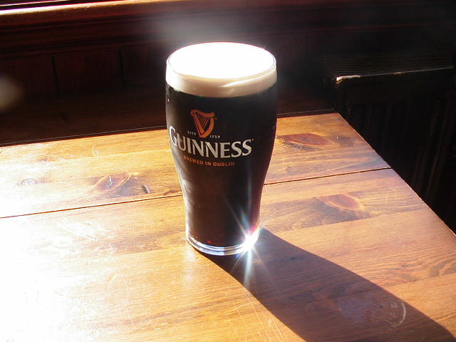 Guiness Glass